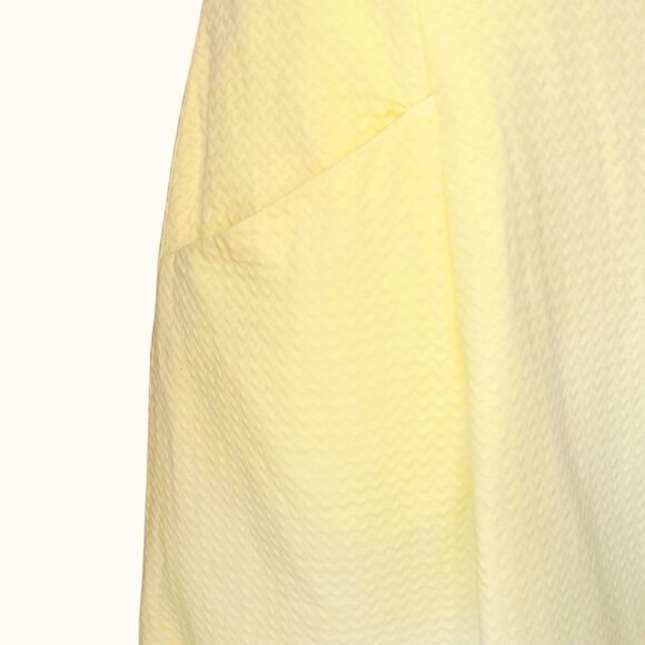 Lilly Pulitzer Yellow Strapless Fit & Flare Dress – Size 2 - Picture 3 of 8